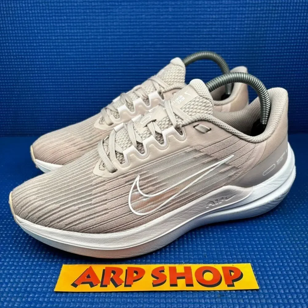 🔴 Nike Air Winflo 9 Women`s Size 8.5 Pink White Athletic Shoes DD8686-600